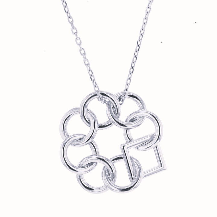 Embrace the Difference® Classic Pendant - Sterling Silver