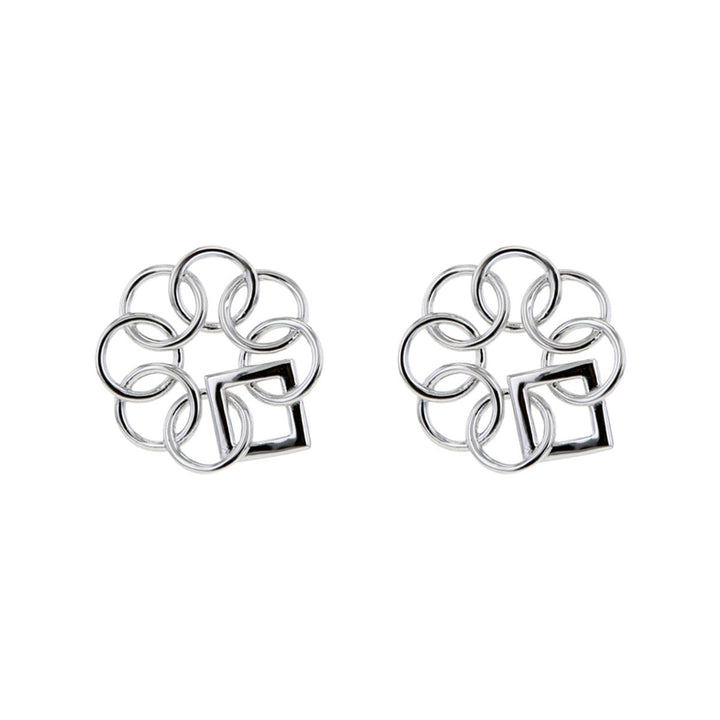 EMBRACE THE DIFFERENCE® STERLING SILVER POST EARRINGS