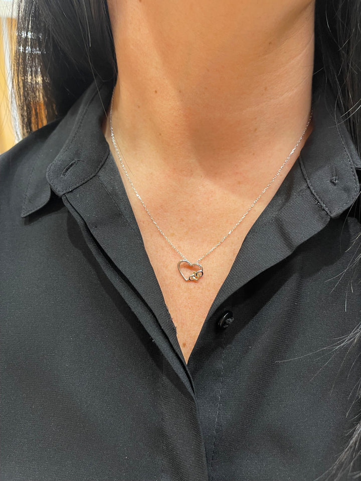 Embrace The Difference®️ 925 Sterling Silver "Petite" Heart Pendant