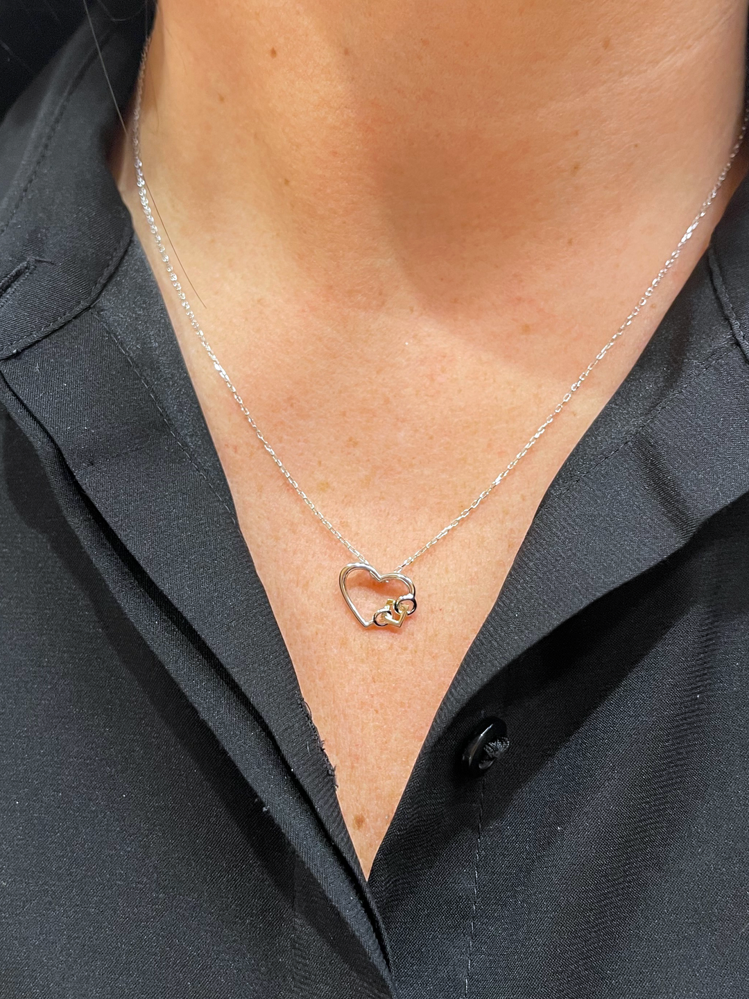 Embrace The Difference®️ 925 Sterling Silver "Petite" Heart Pendant